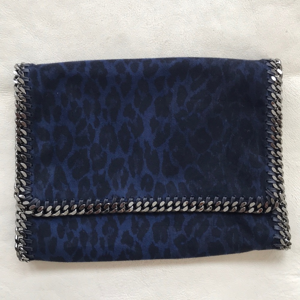 Stella McCartney Falabella Leopard Clutch